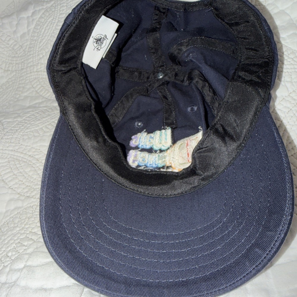 Walt Disney World Hat Cap Blue Baseball Strap Back Adjustable One Size - Picture 6 of 7